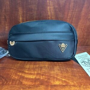 Valentino Orlandi Crossbody Black and Gold Bag NEW